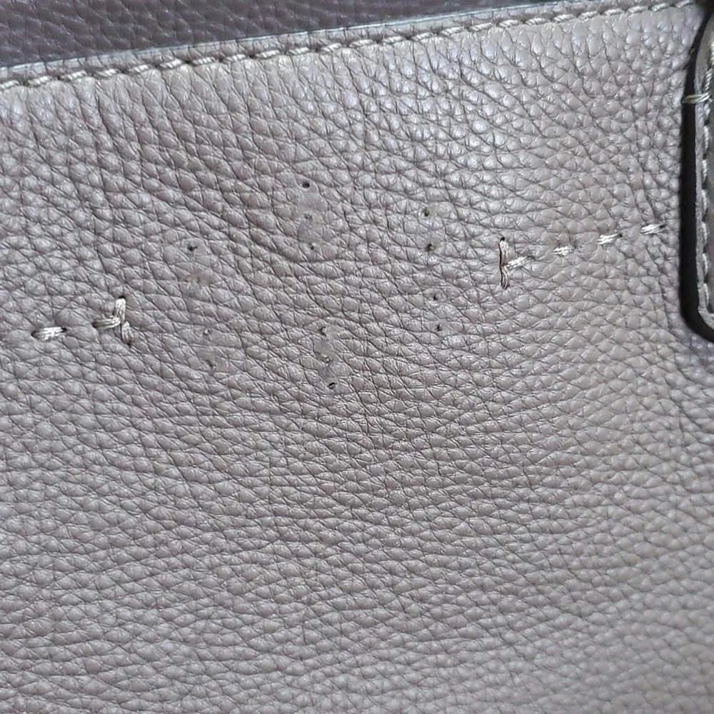 Tory Burch McGraw center zip 3 compartment satchel